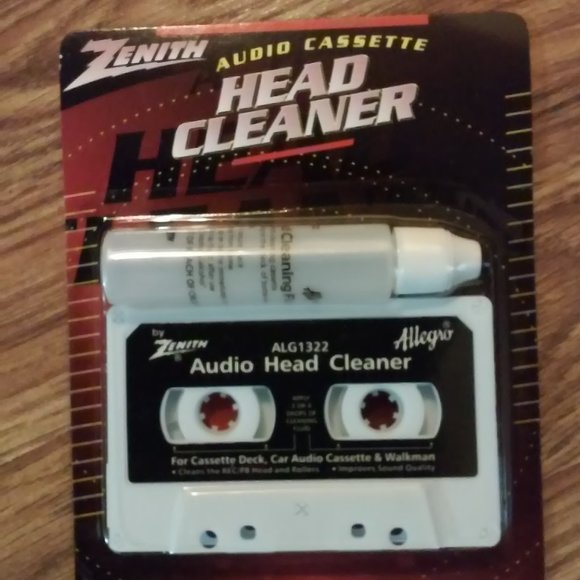 Zenith Audio Cassette Head Cleaner Unopened Package - Picture 1 of 2